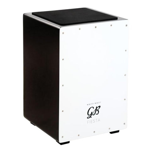 Gon Bops FSCJWM Fiesta Cajon-White Magic-Music World Academy