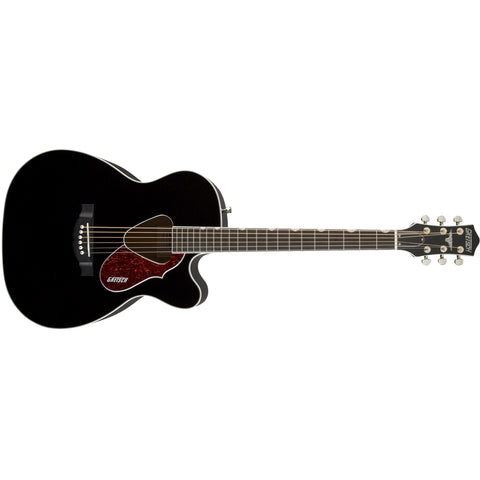 Gretsch G5013CE Rancher Jr. Acoustic/Electric Guitar-Black-Music World Academy