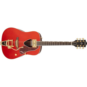 Gretsch G5034TFT Rancher Dreadnought Acoustic/Electric Guitar with Bigsby-Savannah Sunset-Music World Academy