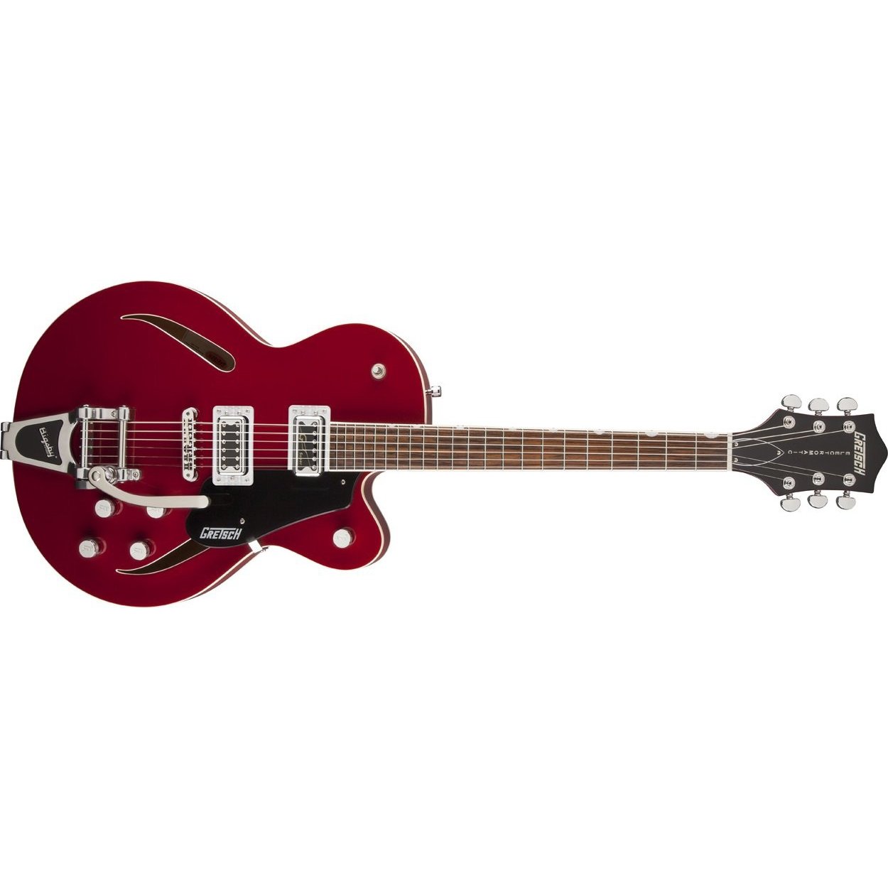 Gretsch G5620T-CB Electromatic Center-Block Hollowbody Electric Guitar with Bigsby-Rosa Red (Discontinued)-Music World Academy