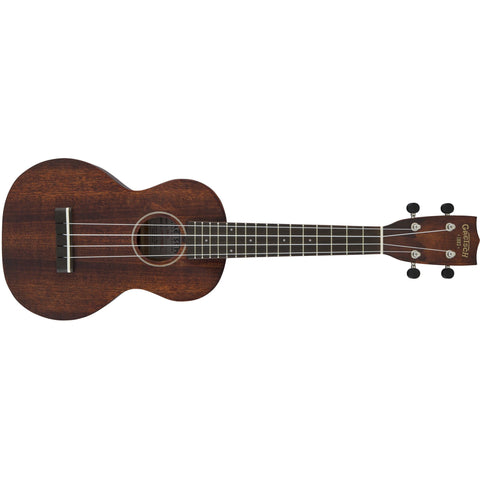 Gretsch G9110 Concert Standard Ukulele with Gig Bag-Vintage Mahogany Stain-Music World Academy