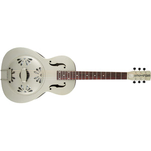 Gretsch G9201 Roots Collection Honey Dipper Brass Body Resonator Guitar-Shed Roof Finish-Music World Academy