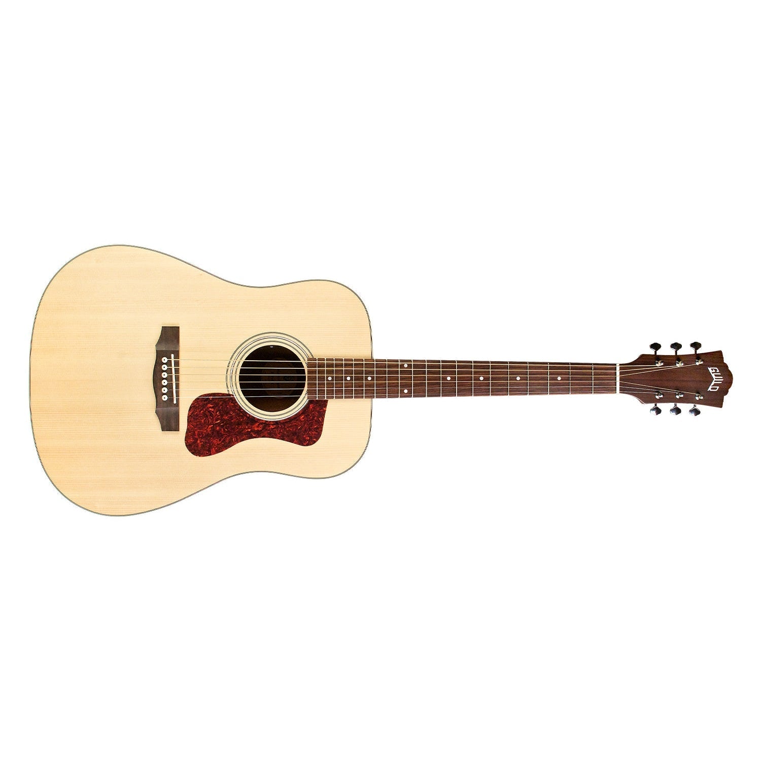 Guild D-240E Dreadnought Acoustic/Electric Guitar-Natural-Music World Academy