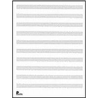 Hal Leonard 14025110 Manuscript Paper-Music World Academy