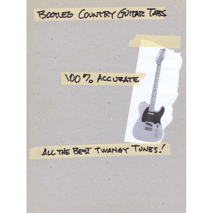Hal Leonard 160988 Bootleg Country Guitar Tabs-Music World Academy
