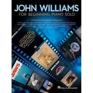 Hal Leonard 194545 John Williams For Beginning Piano Solo-Music World Academy