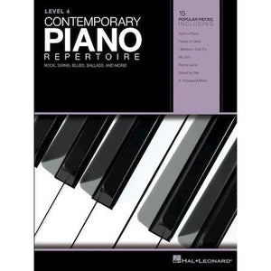 Hal Leonard 220336 Contemporary Piano Repertoire Level 4-Music World Academy