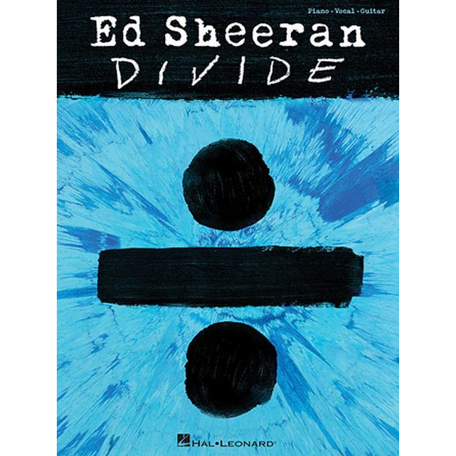 Hal Leonard 233553 Ed Sheeran Divide Songbook Piano/Vocal/Guitar-Music World Academy