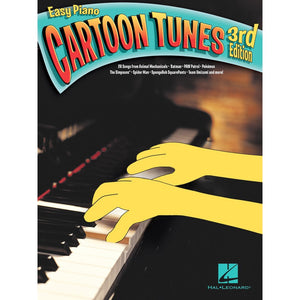 Hal Leonard 278260 Cartoon Tunes Easy Piano-Music World Academy
