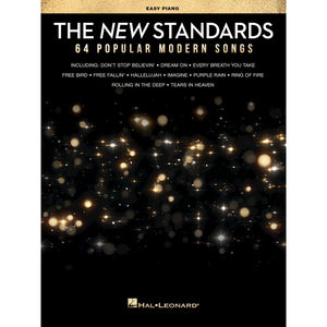 Hal Leonard 282484 The New Standards 64 Popular Modern Songs Easy Piano-Music World Academy