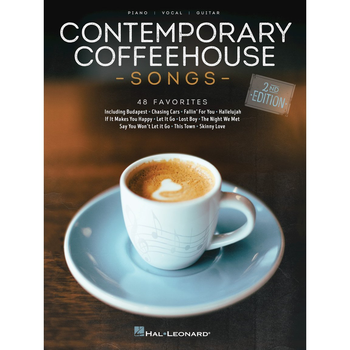 Hal Leonard 285923 Contemporary Coffeehouse Songs Piano/Vocal/Guitar-Music World Academy