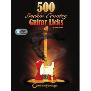 Hal Leonard 327835 500 Smokin' Country Guitar Licks-Music World Academy