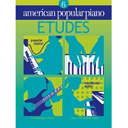 Hal Leonard American Popular Piano Etudes by Christopher Norton Level 6-Music World Academy