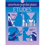 Hal Leonard American Popular Piano Etudes by Christopher Norton Level 7-Music World Academy