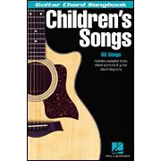 Hal Leonard Children's Songs Guitar Chord Songbook-Music World Academy