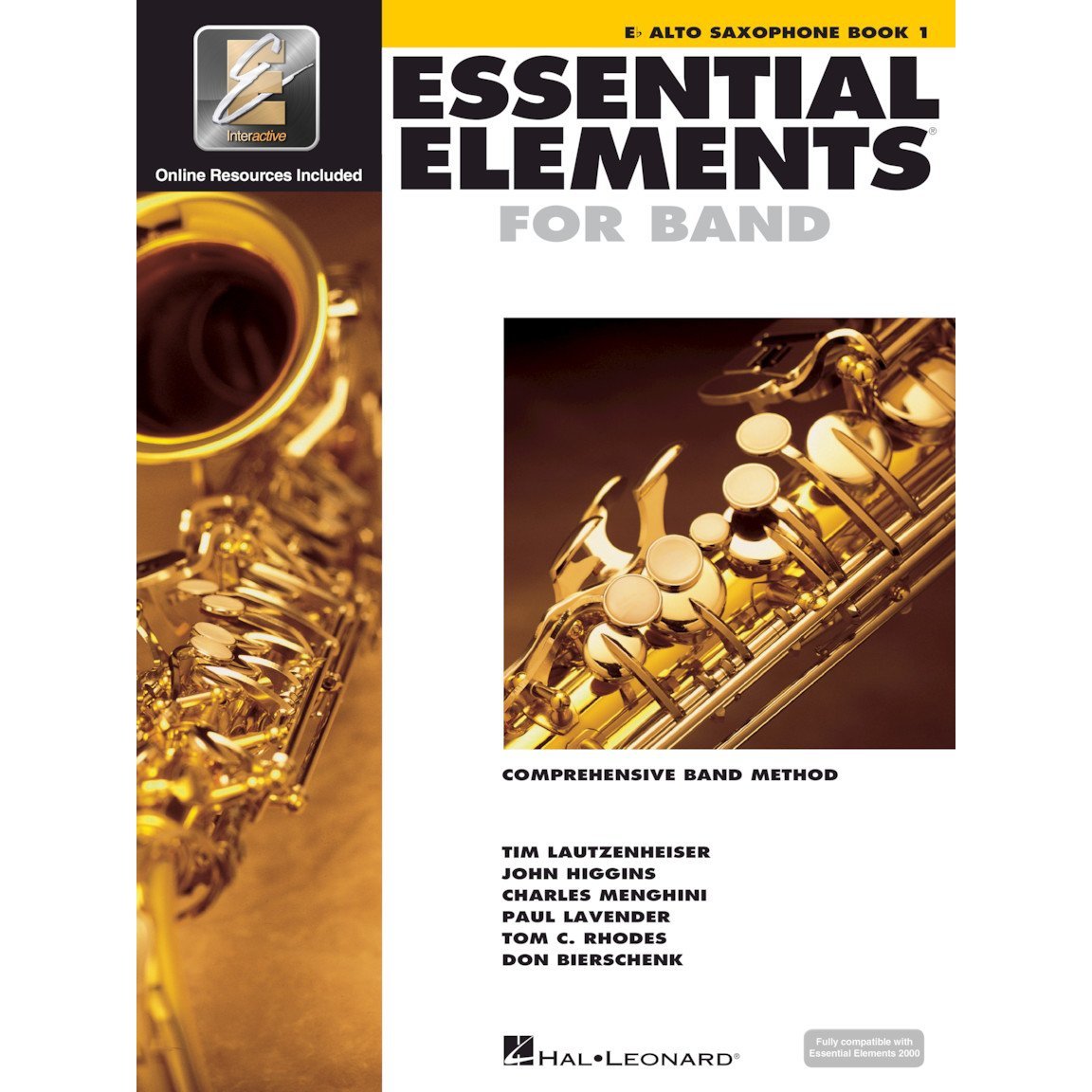 Hal Leonard Essential Elements for Band Alto Sax Book 1-Music World Academy