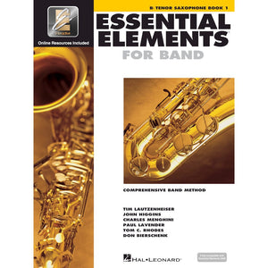 Hal Leonard Essential Elements for Band Tenor Sax Book 1-Music World Academy