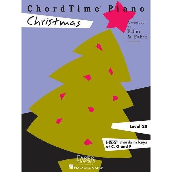 Hal Leonard Faber ChordTime Christmas Piano Book Level 2B-Music World Academy
