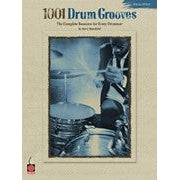 Hal Leonard HL1235 1001 Drum Grooves Book-Music World Academy