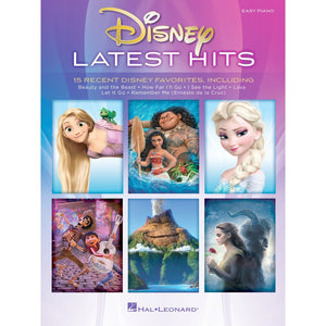Hal Leonard HL14271 Disney Latest Hits Easy Piano-Music World Academy