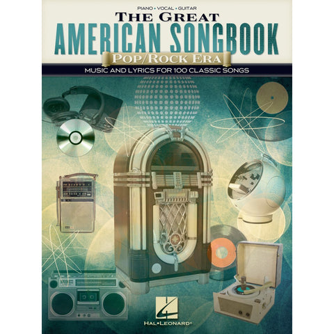 Hal Leonard HL15025 Great American Songbook Pop/Rock Era Piano/Vocal/Guitar-Music World Academy