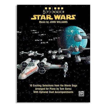 Hal Leonard HL322185 Star Wars for Five-Finger Piano-Music World Academy