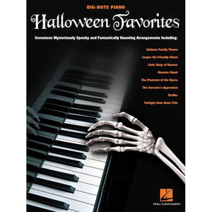 Hal Leonard Halloween Favorites Big Note Songbook-Music World Academy