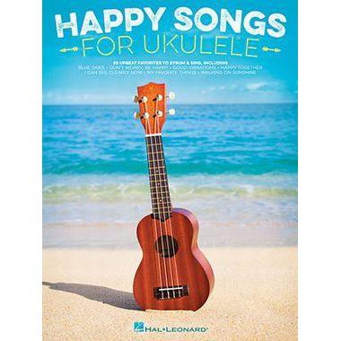 Hal Leonard Happy Songs For Ukulele-Music World Academy