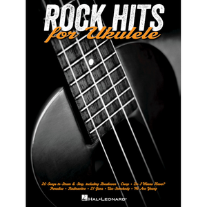 Hal Leonard Rock Hits for Ukulele Book-Music World Academy