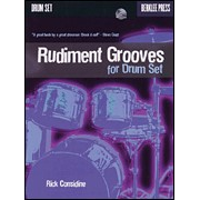 Hal Leonard Rudiment Grooves for Drum Set Book & CD-Music World Academy