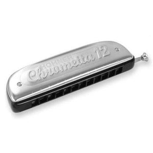 Hohner 255C Chrometta 12 Chromatic Harmonica 255/48C-Music World Academy