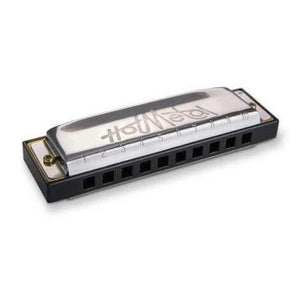 Hohner 572BX-A Hot Metal Harmonica Key of A-Music World Academy