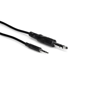 Hosa CMS-110 Stereo Interconnect Cable 1/4"Male-1/8" Male 10ft-Music World Academy
