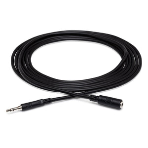 Hosa MHE-110 Headphone Extension Cable 1/8" Male-1/8" Female 10ft-Music World Academy