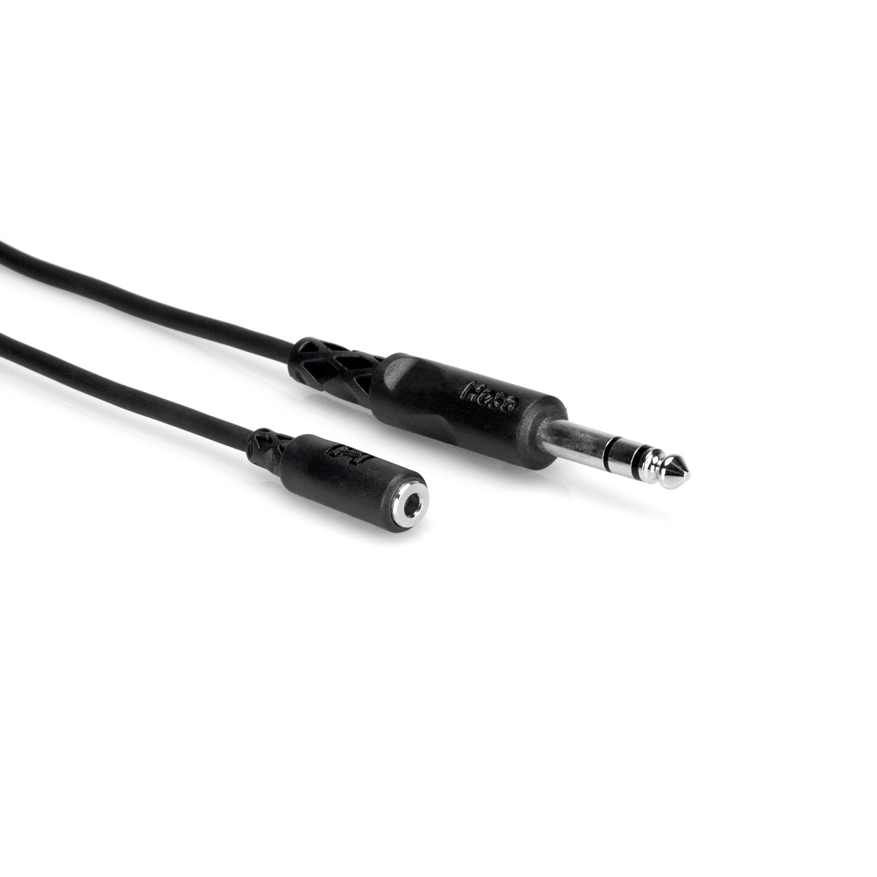 Hosa MHE-310 Headphone Adaptor Cable 1/8" Female- 1/4" Male Stereo 10ft-Music World Academy