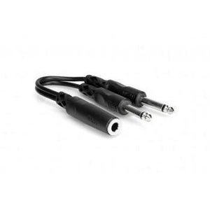 Hosa YPP-106 Y-Cable 1/4" Female-2x1/4" Male-Music World Academy