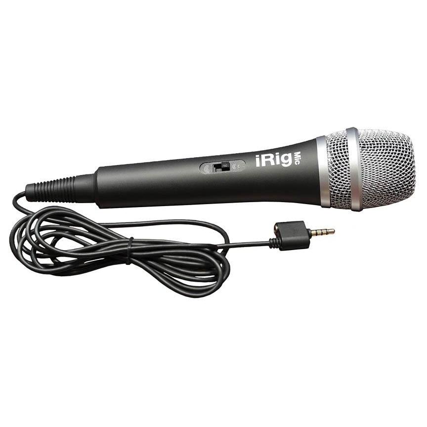 IK Multimedia IP-IRIG-MICIN Smartphone/Tablet Microphone-Music World Academy