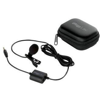 IK Multimedia PIRIGMICLAV iRig Lavalier Microphone for Mobile Devices-Music World Academy