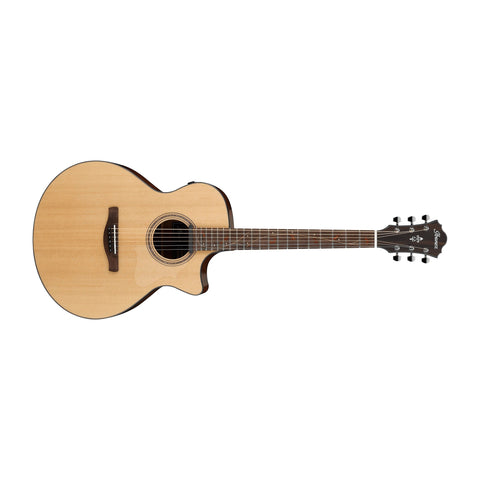 Ibanez AE275-LGS AE Series Acoustic/Electric Guitar-Natural Low Gloss-Music World Academy