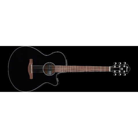 Ibanez AEG50-BK Acoustic/Electric Guitar-Black-Music World Academy