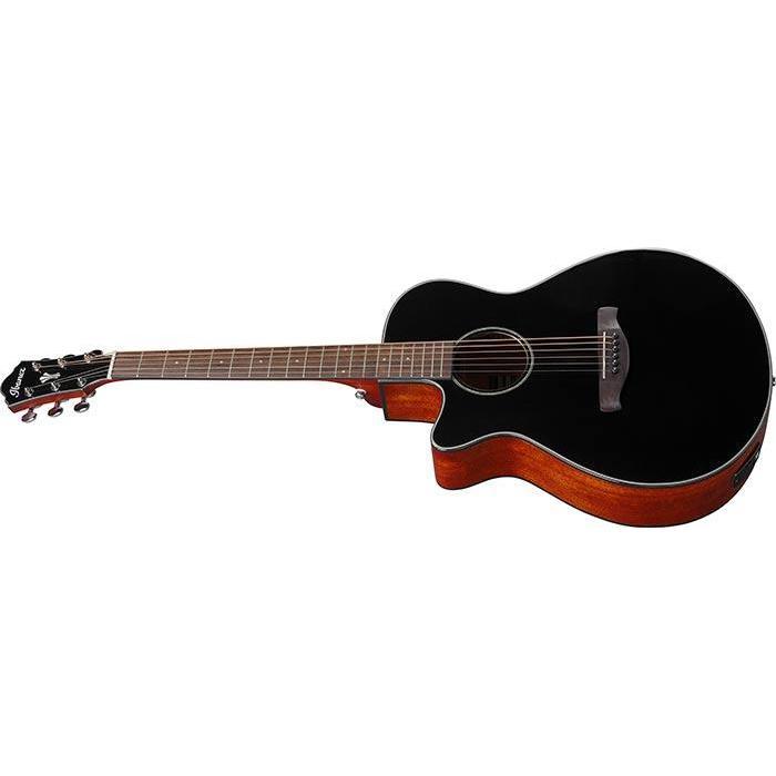 Ibanez AEG50L-BKH Left-Handed Acoustic/Electric Guitar-Black-Music World Academy