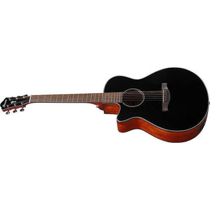 Ibanez AEG50L-BKH Left-Handed Acoustic/Electric Guitar-Black-Music World Academy