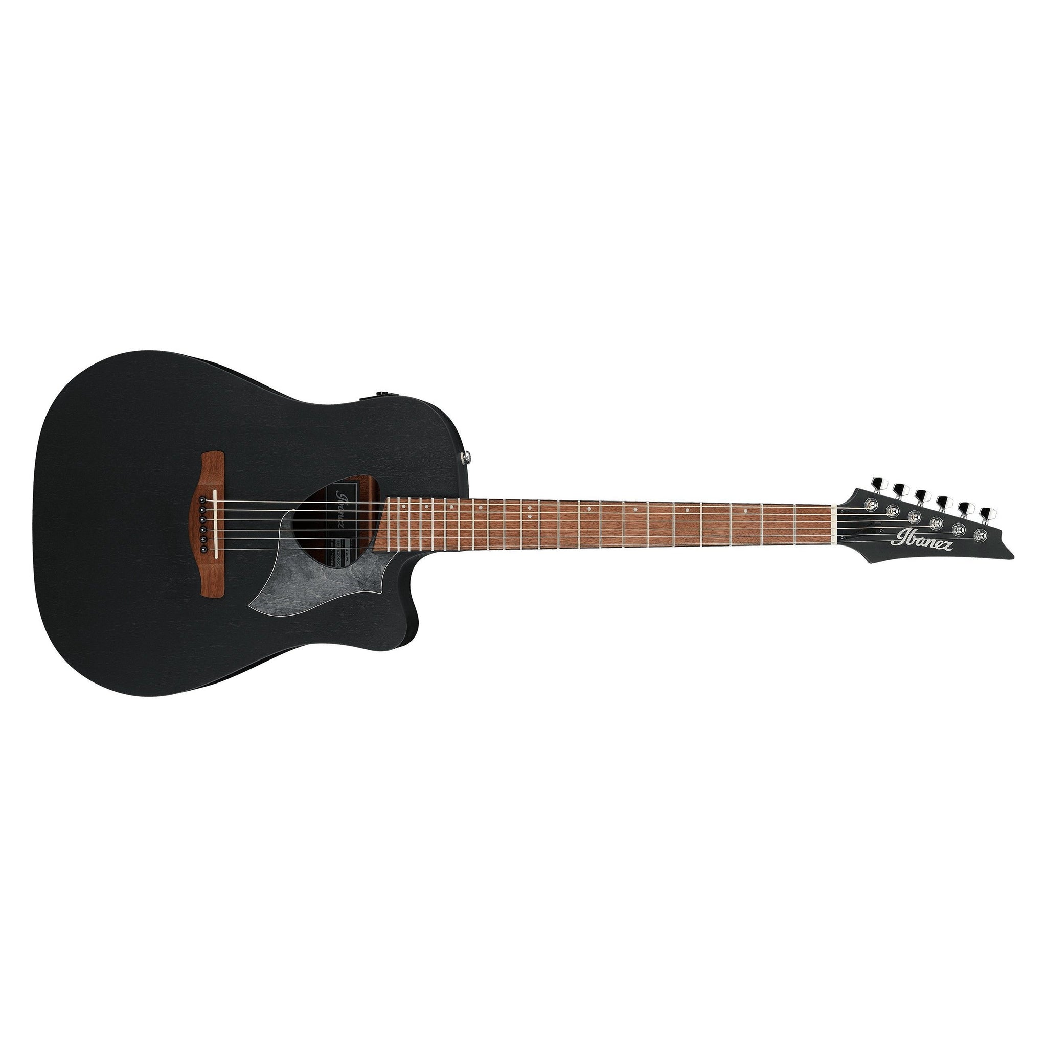 Ibanez ALT20-WK Altstar Acoustic/Electric Guitar-Weathered Black Open Pore-Music World Academy