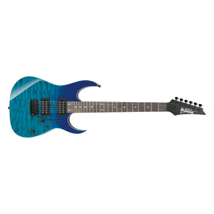 Ibanez GRG120QASPBGD Gio Series Electric Guitar-Blue Gradation-Music World Academy