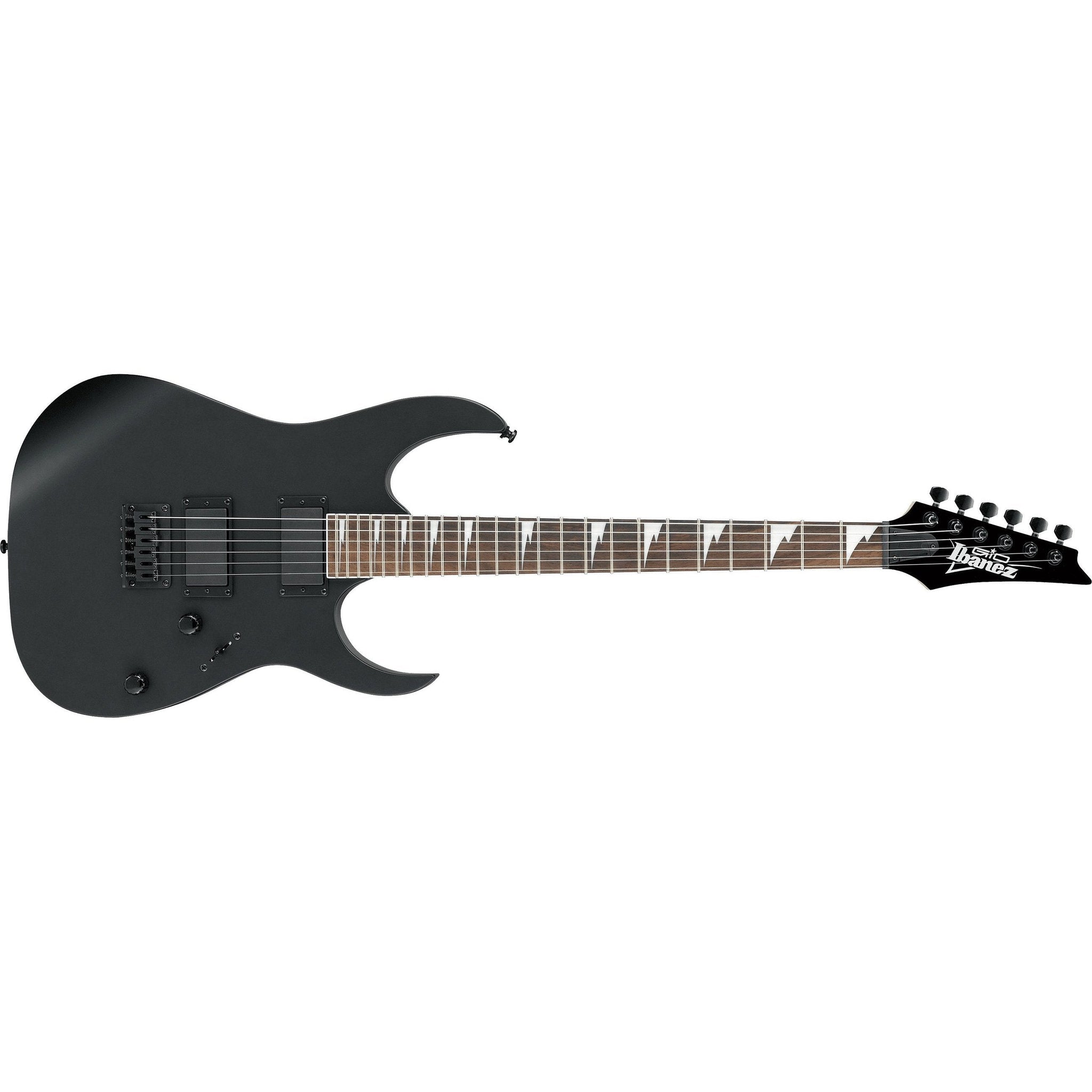 Ibanez GRG121DX-BKF GIO Electric Guitar-Flat Black (Discontinued)-Music World Academy