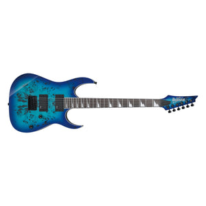 Ibanez GRGR221PAAQB Gio Series RG Electric Guitar-Aqua Burst-Music World Academy