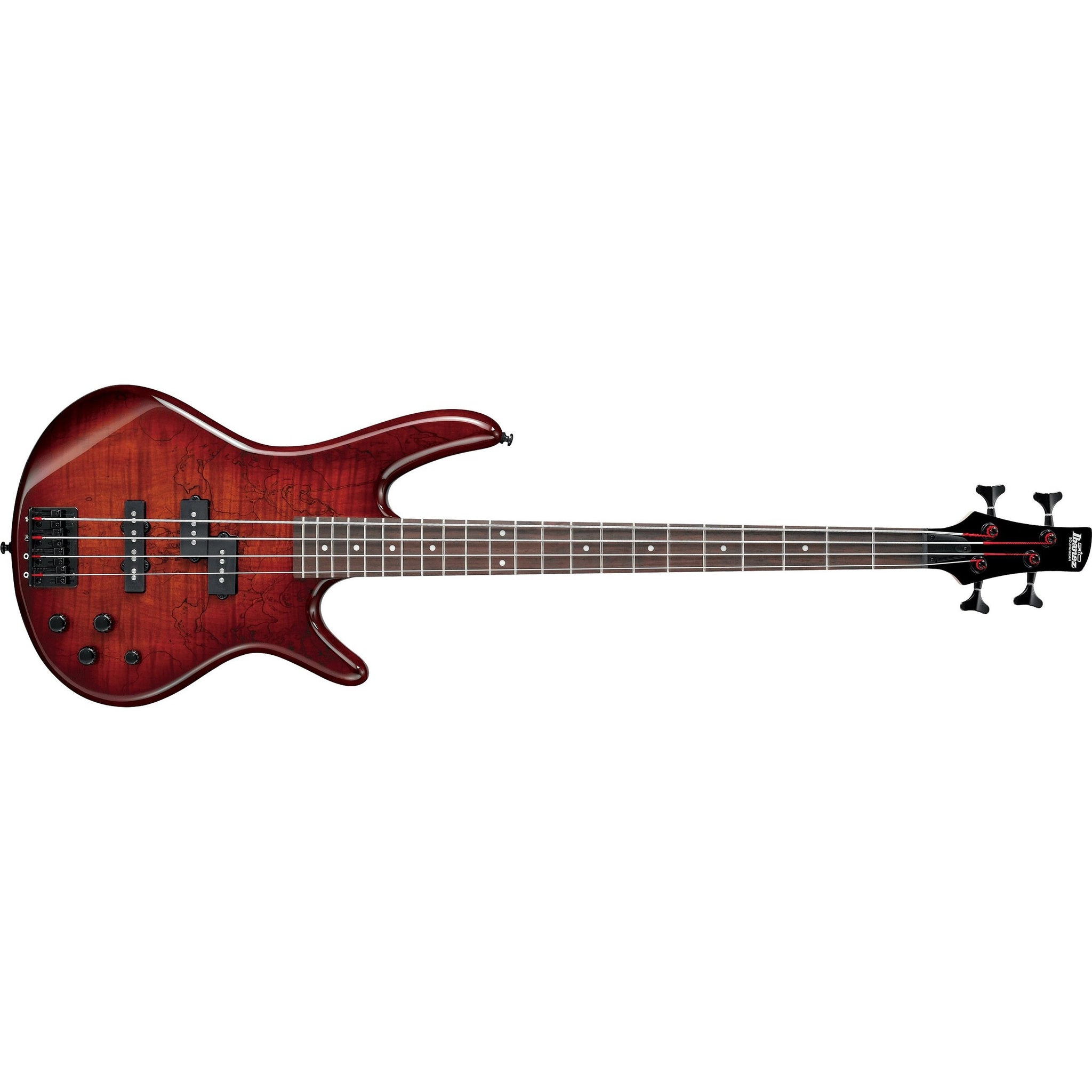Ibanez GSR200SM-CNB Gio Series 4-String Electric Bass-Charcoal Brown Burst-Music World Academy