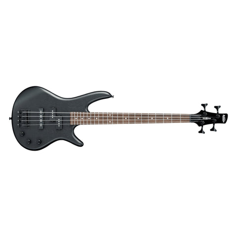 Ibanez GSRM20BWK Gio Series Mikro 4-String Short-Scale Electric Bass-Weathered Black-Music World Academy