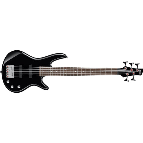 Ibanez GSRM25BK Gio SR Mikro Series Short Scale 5-String Electric Bass-Black-Music World Academy