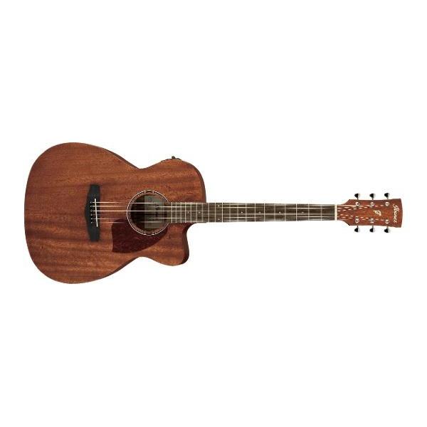 Ibanez PF12MHCE-OPN Dreadnought Mahogany Acoustic/Electric Guitar-Open Pore-Music World Academy